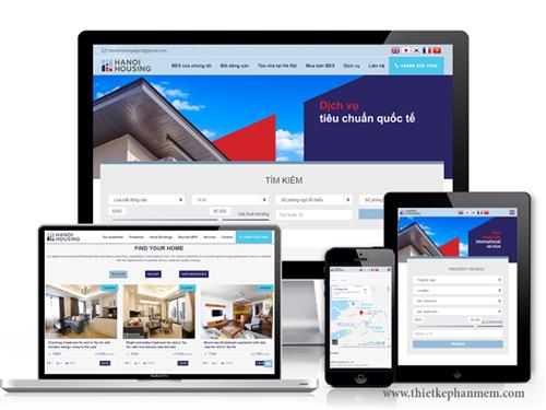 Thiết kế Website bất động sản chuyên nghiệp