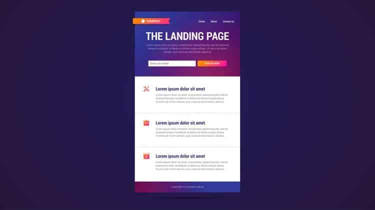 Landing page là gì?