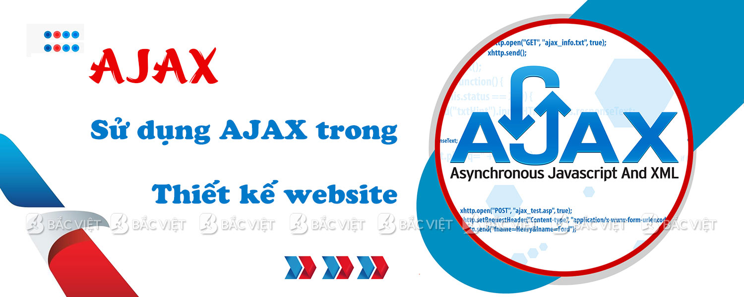 Sử dụng AJAX trong Thiết kế website