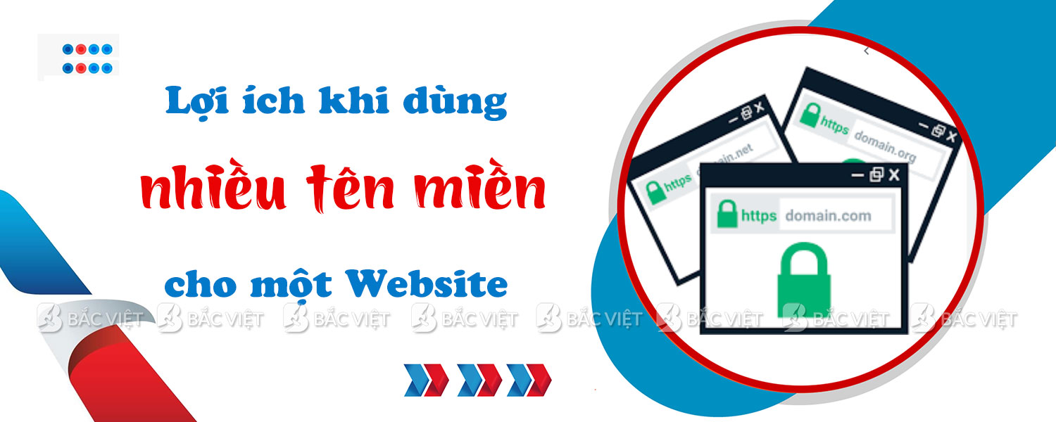 Sử dụng nhiều tên miền cho một website