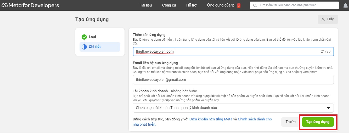 Cách tạo Facebook App ID - ảnh 3