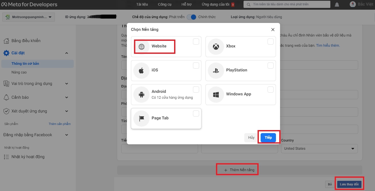 Cách tạo Facebook App ID - ảnh 5