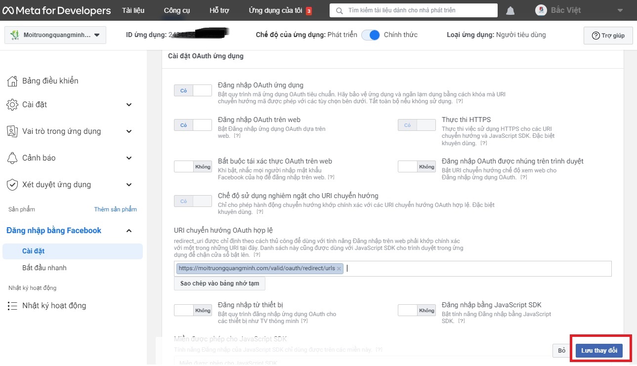 Cách tạo Facebook App ID - ảnh 6