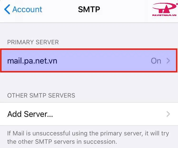 Thiết lập tài khoản Email trên iOS (iPhone/iPad) - ảnh 14