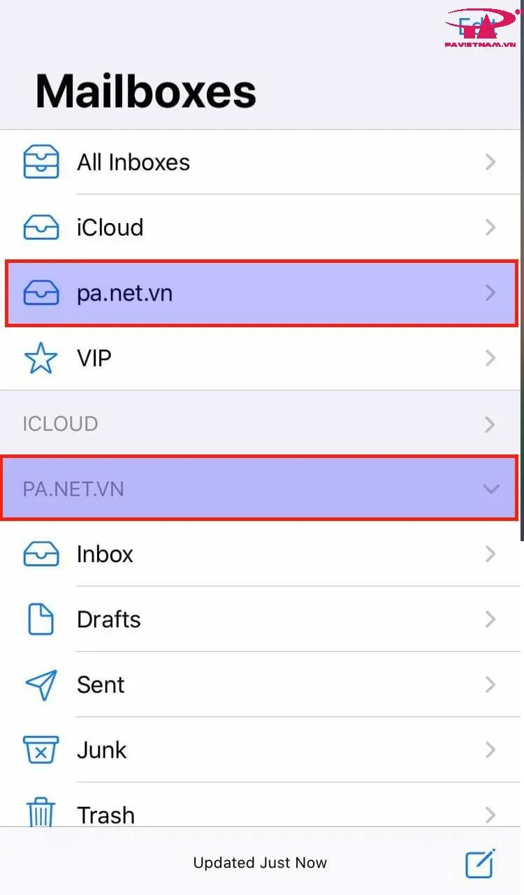 Thiết lập tài khoản Email trên iOS (iPhone/iPad) - ảnh 17