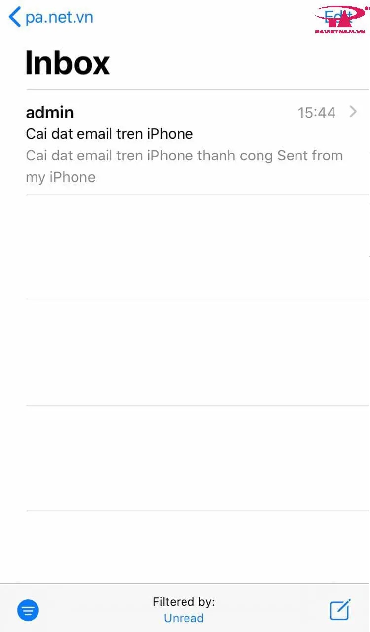 Thiết lập tài khoản Email trên iOS (iPhone/iPad) - ảnh 20