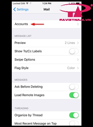 Thiết lập tài khoản Email trên iOS (iPhone/iPad) - ảnh 22