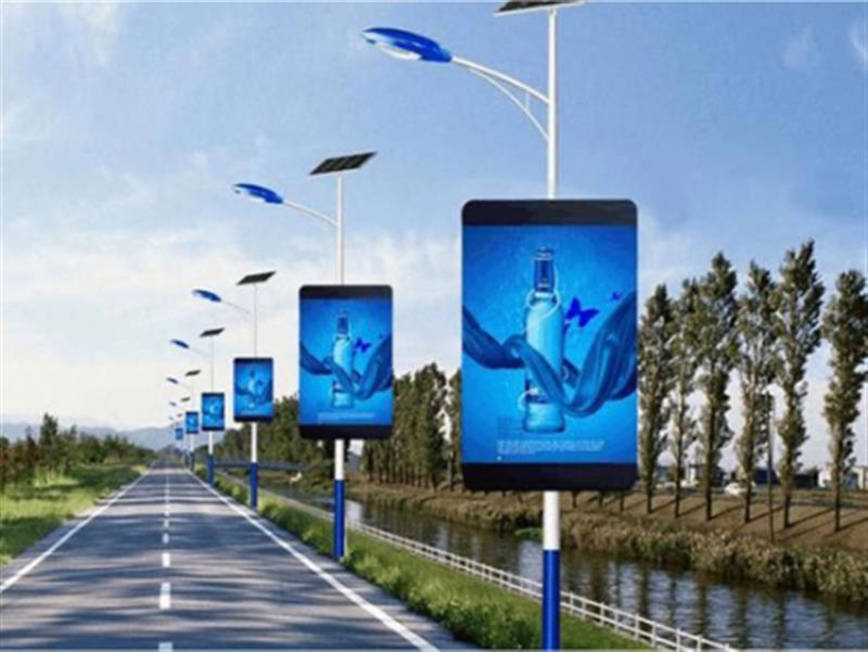 Why is Street Lighting Pole LED Display Favored By Many Advertisers?