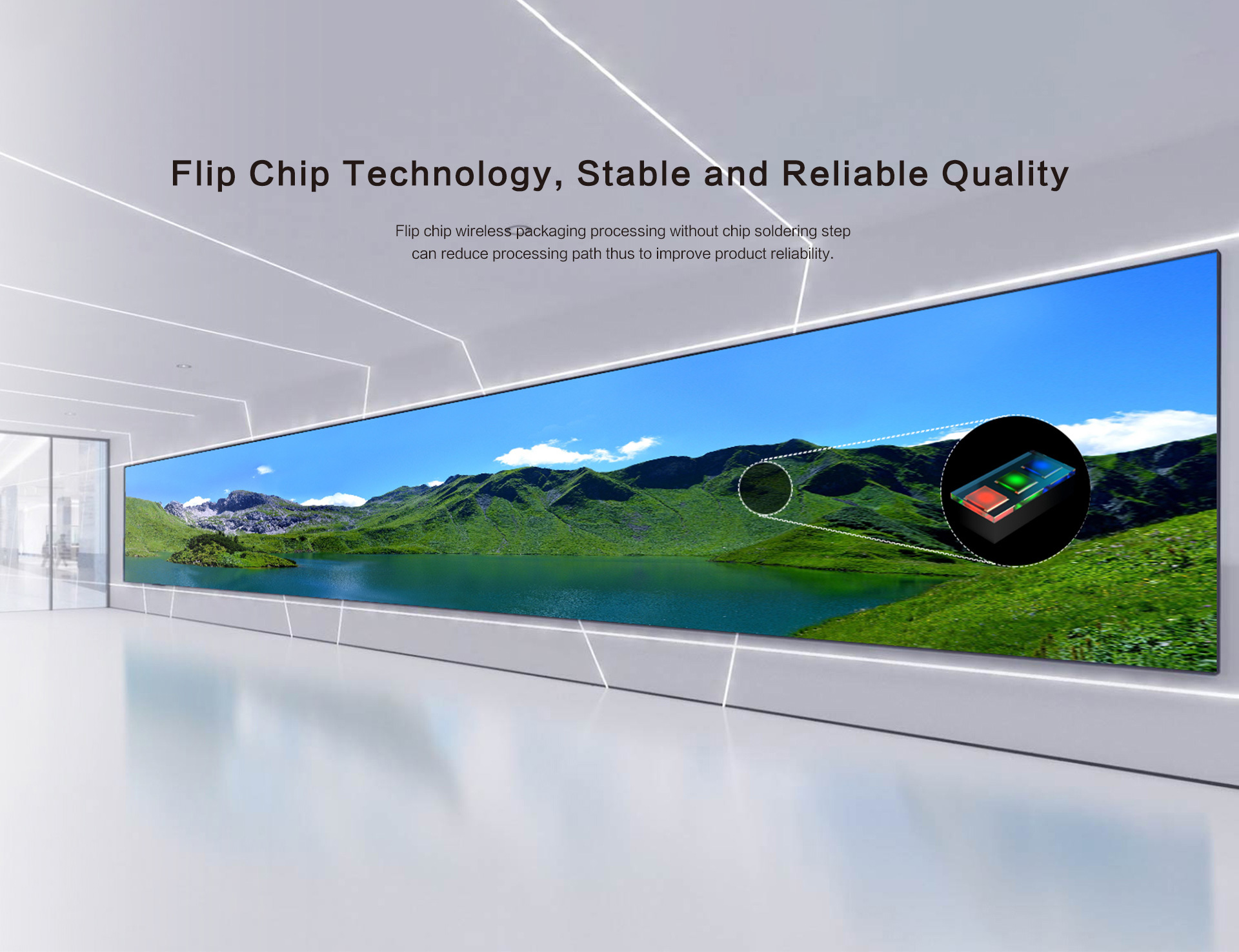 COB Indoor Fine Pixel Pitch LED Display
