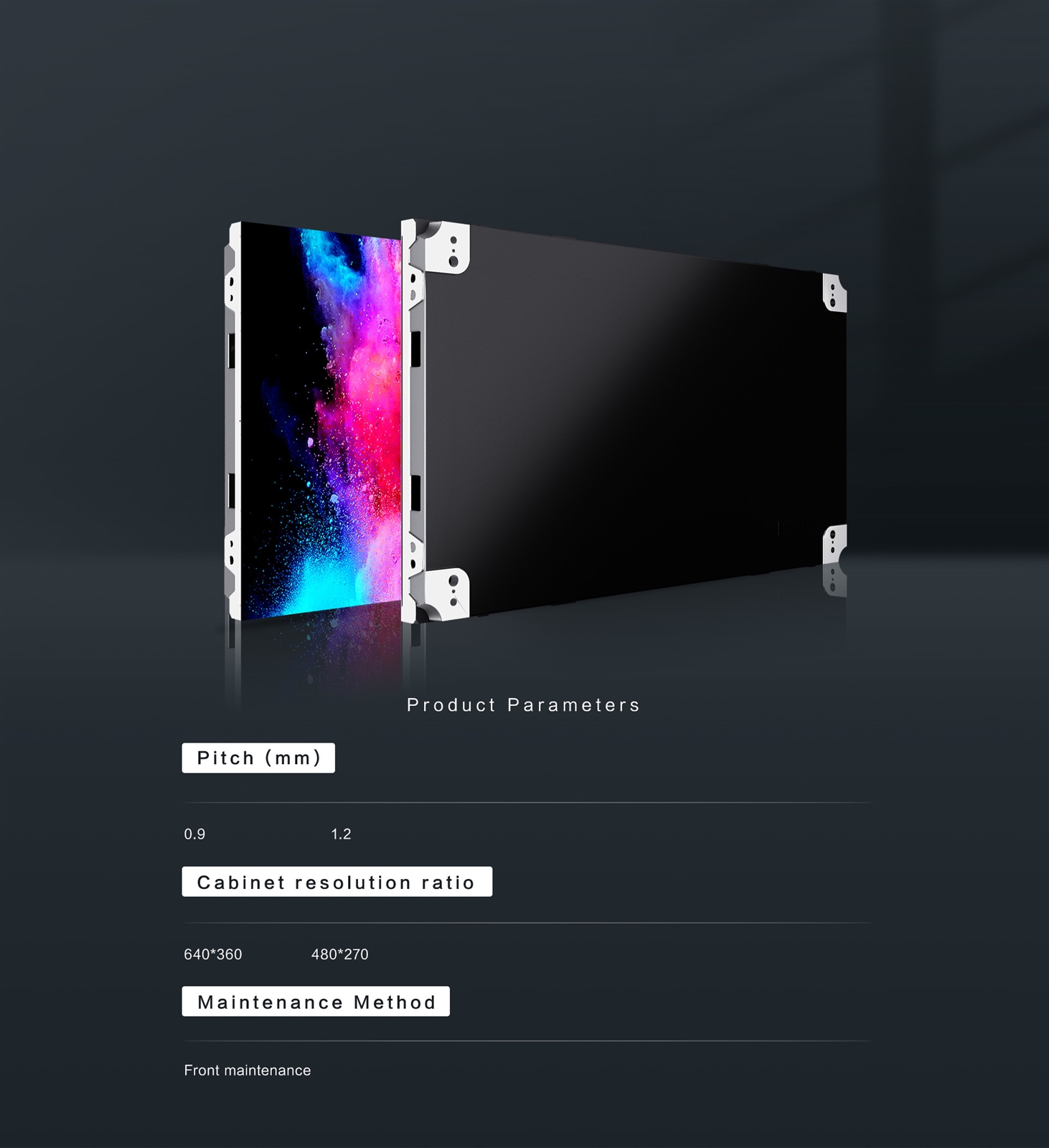 COB Indoor Fine Pixel Pitch LED Display