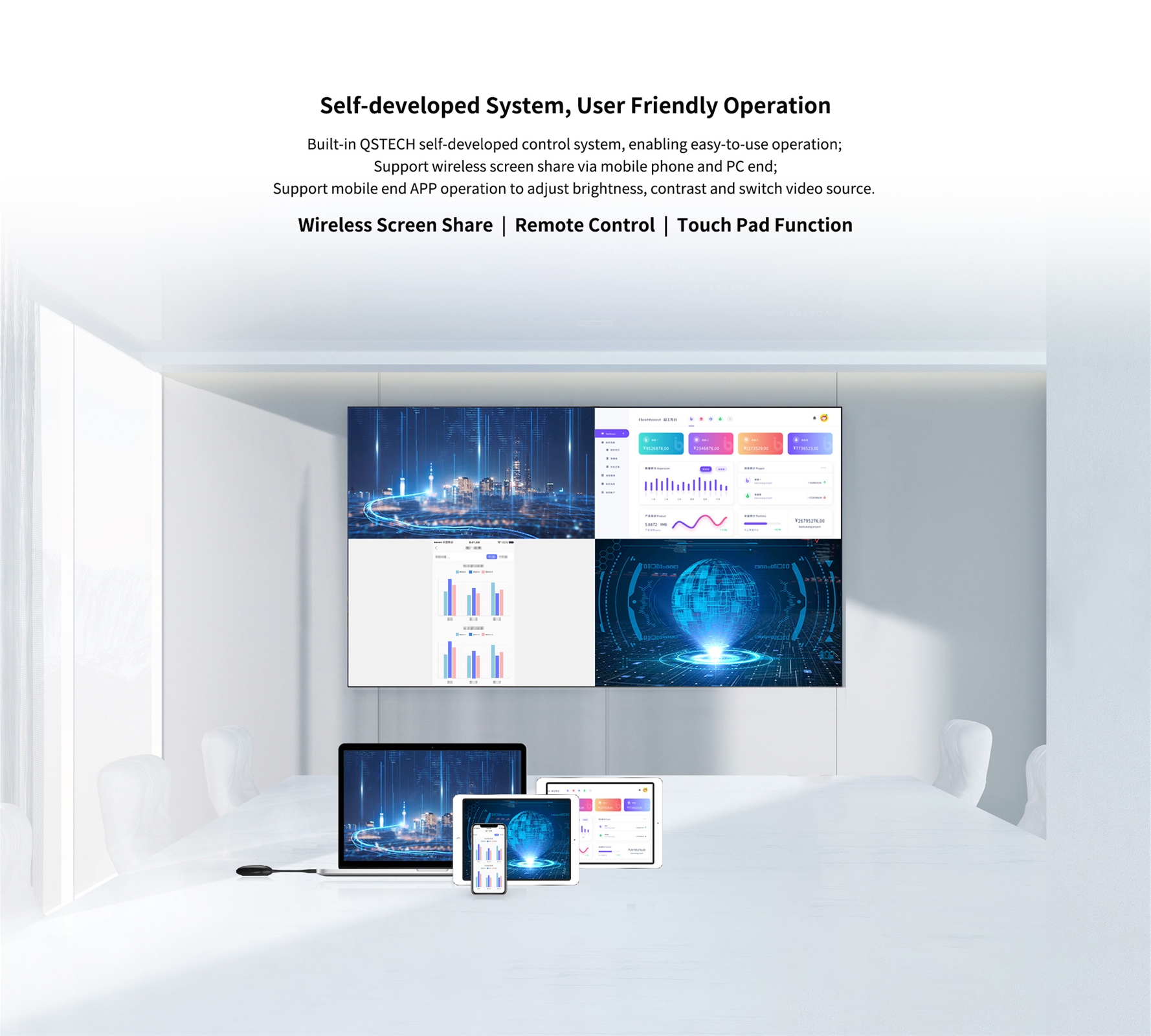 Born for Indoor Large-sized Display Application