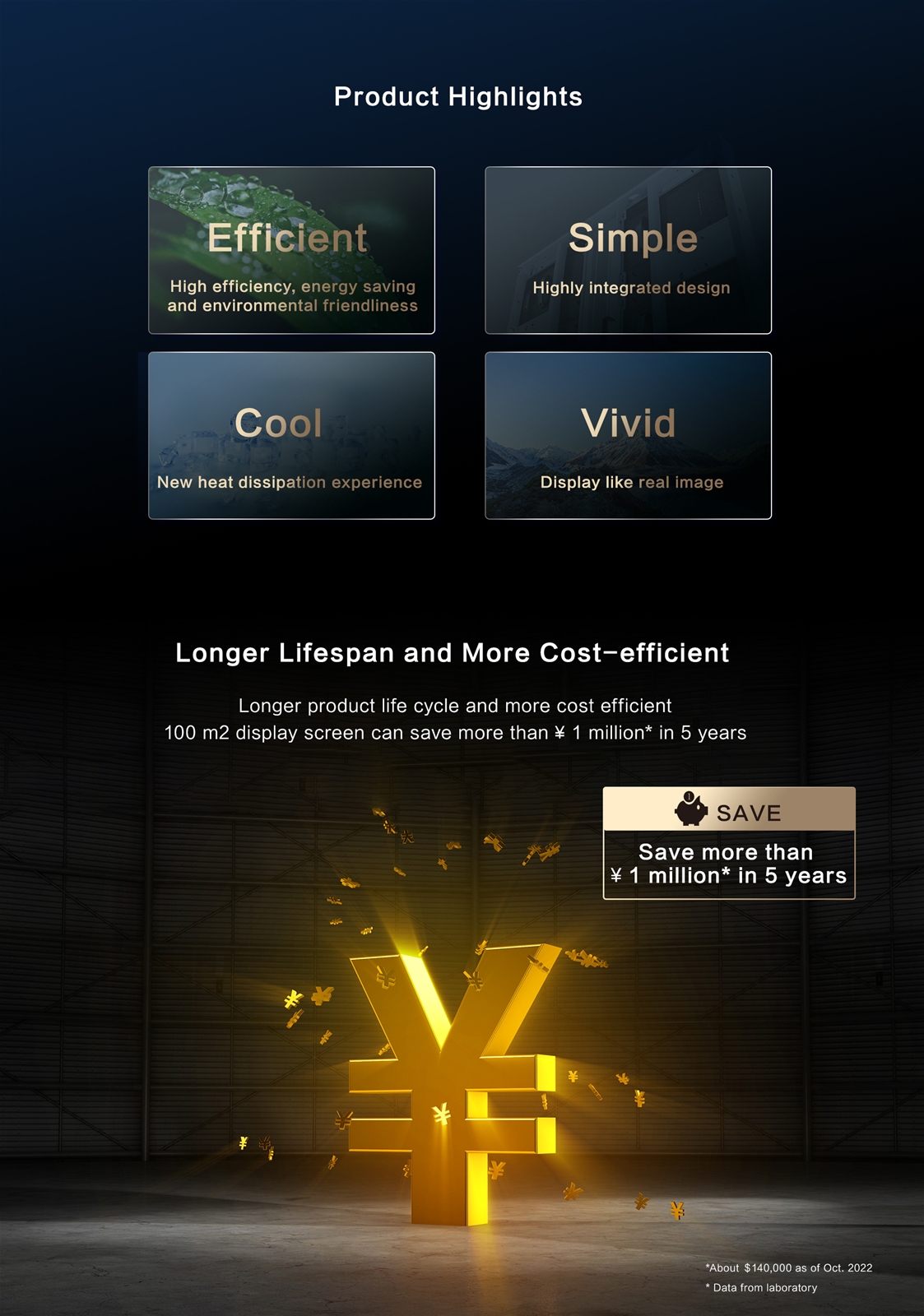 Light and Handy with Vivid Display