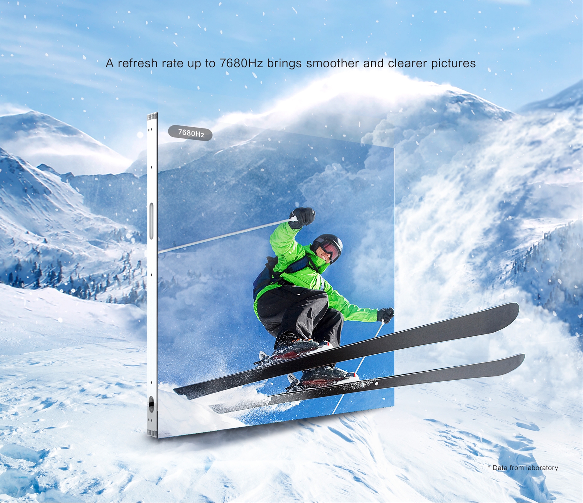 Light and Handy with Vivid Display