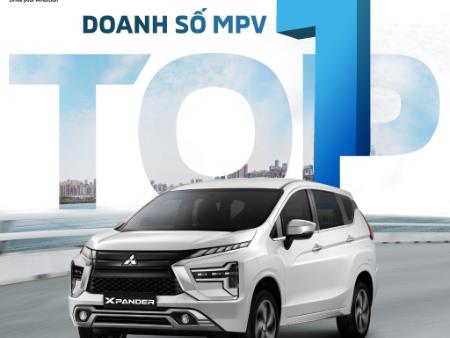 XPANDER ĐẠT TOP 1 DOANH SỐ MPV NỬA ĐẦU NĂM 2023