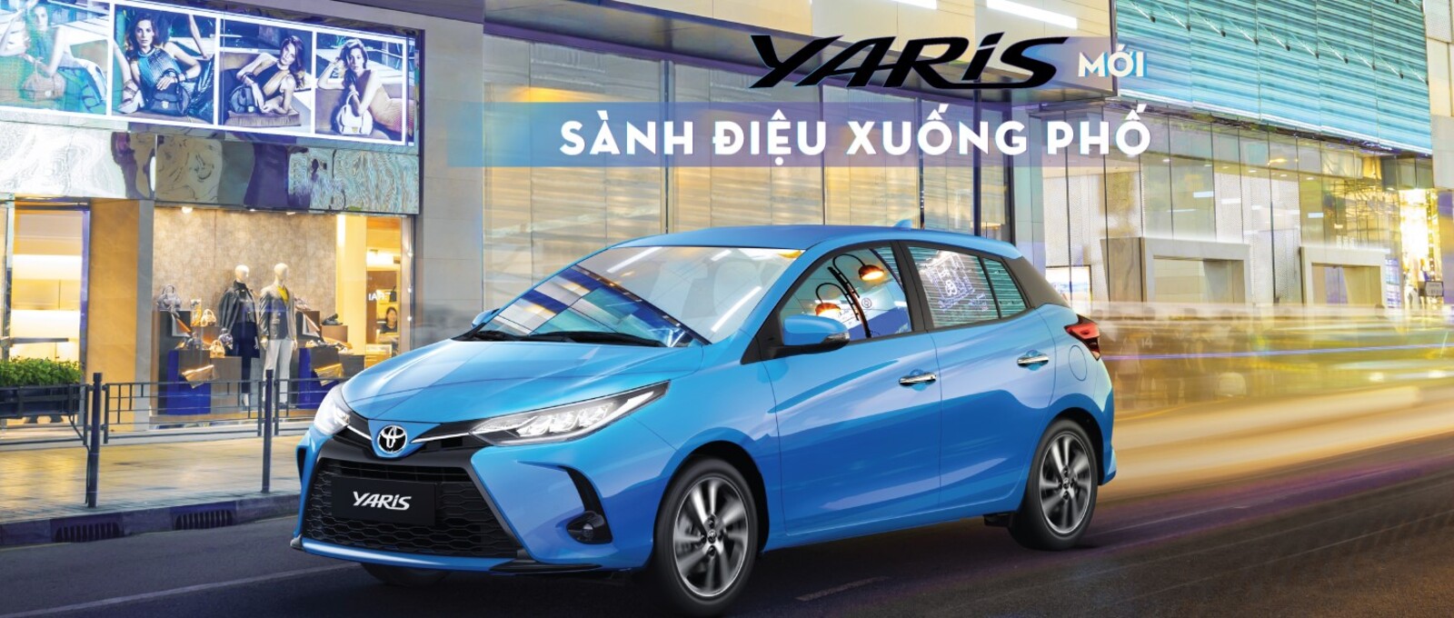 Yaris sành điệu xuống phố