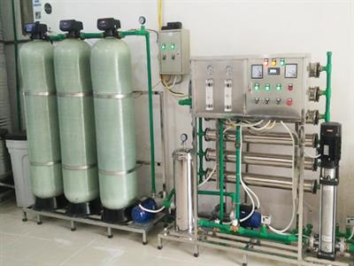 Thi công dây chuyền sản xuất nước tinh khiết 1500l/h tại Thanh Hoá